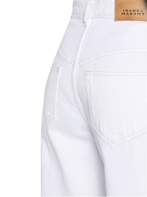 White organic denim ISABEL MARANT | PA0052FAB1H06I20WH